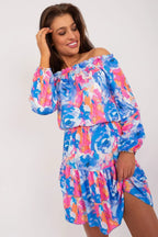 Women's Mini Day Dress – Relaxed With Long Sleeves
