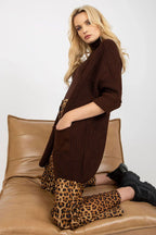 Women's Open Front Longline Cardigan Sweater