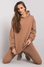Women’s Oversized Hoodie and Straight Leg Pants Set - Guocali