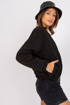 Women's Striped Crew Neck Pullover Sweater