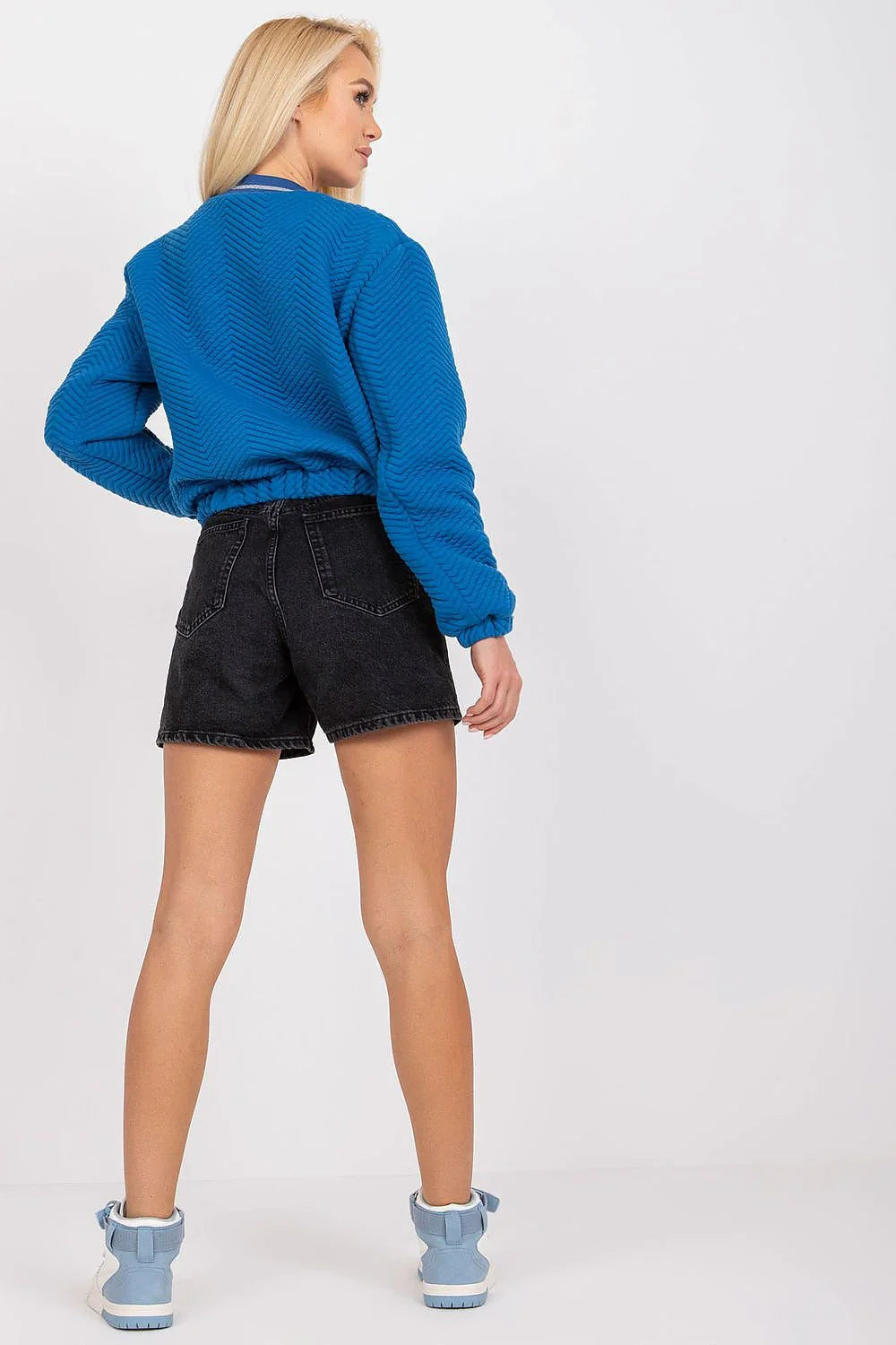 Women's Striped Crew Neck Pullover Sweater