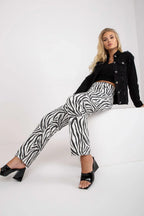 Women's Striped Crew Neck Pullover Sweater