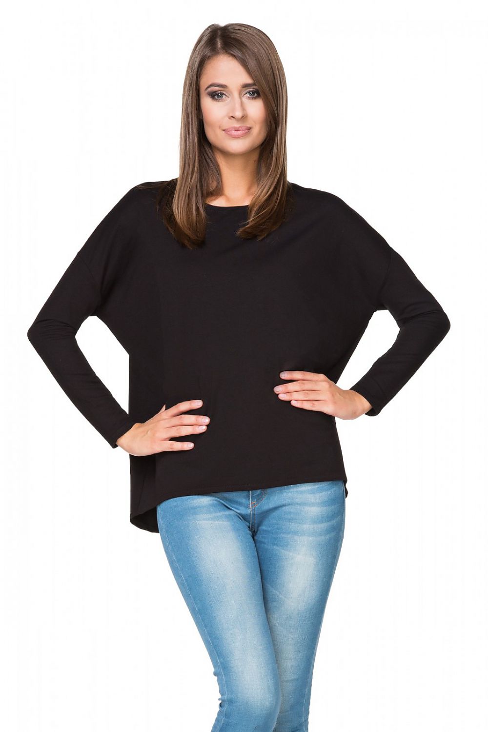 Women's Sweatshirt - Crew-Neck With Oversized Fit