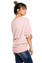 Women's Sweatshirt - Crew-Neck With Oversized Fit
