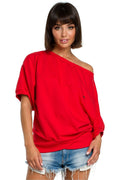 Women's Sweatshirt - Crew-Neck With Oversized Fit