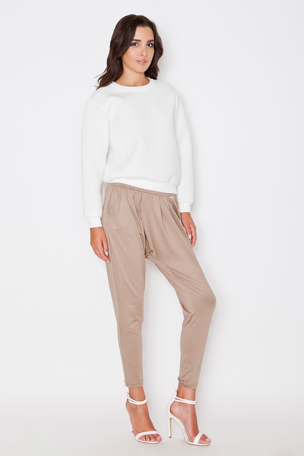 Women's Sweatshirt - Crew-Neck With Regular Fit