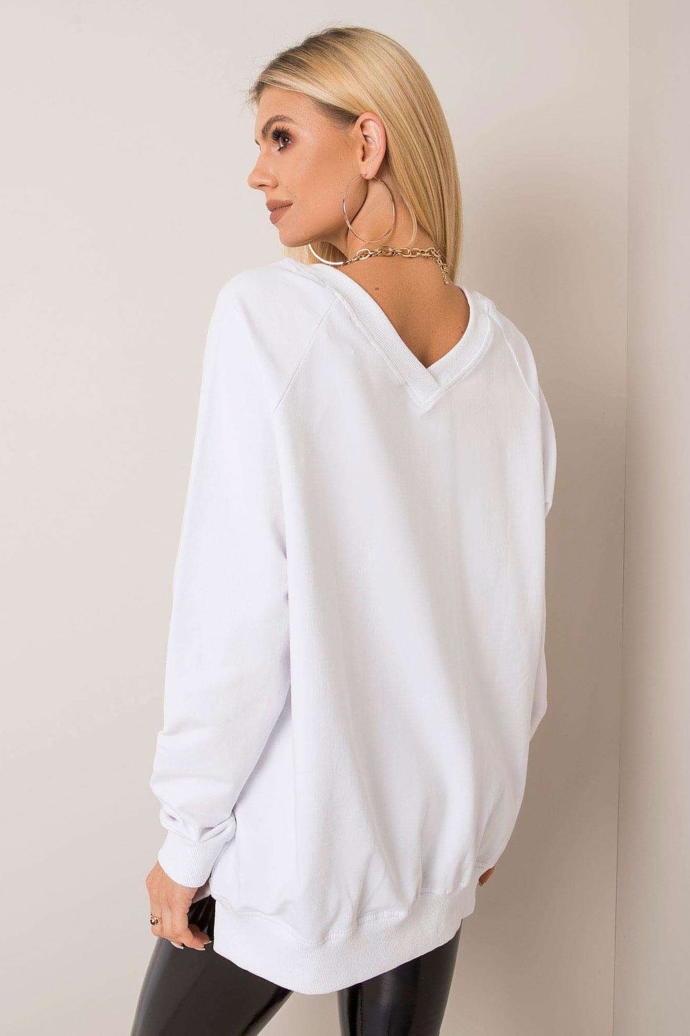 Women's Sweatshirt - Crew-Neck With Relaxed Fit