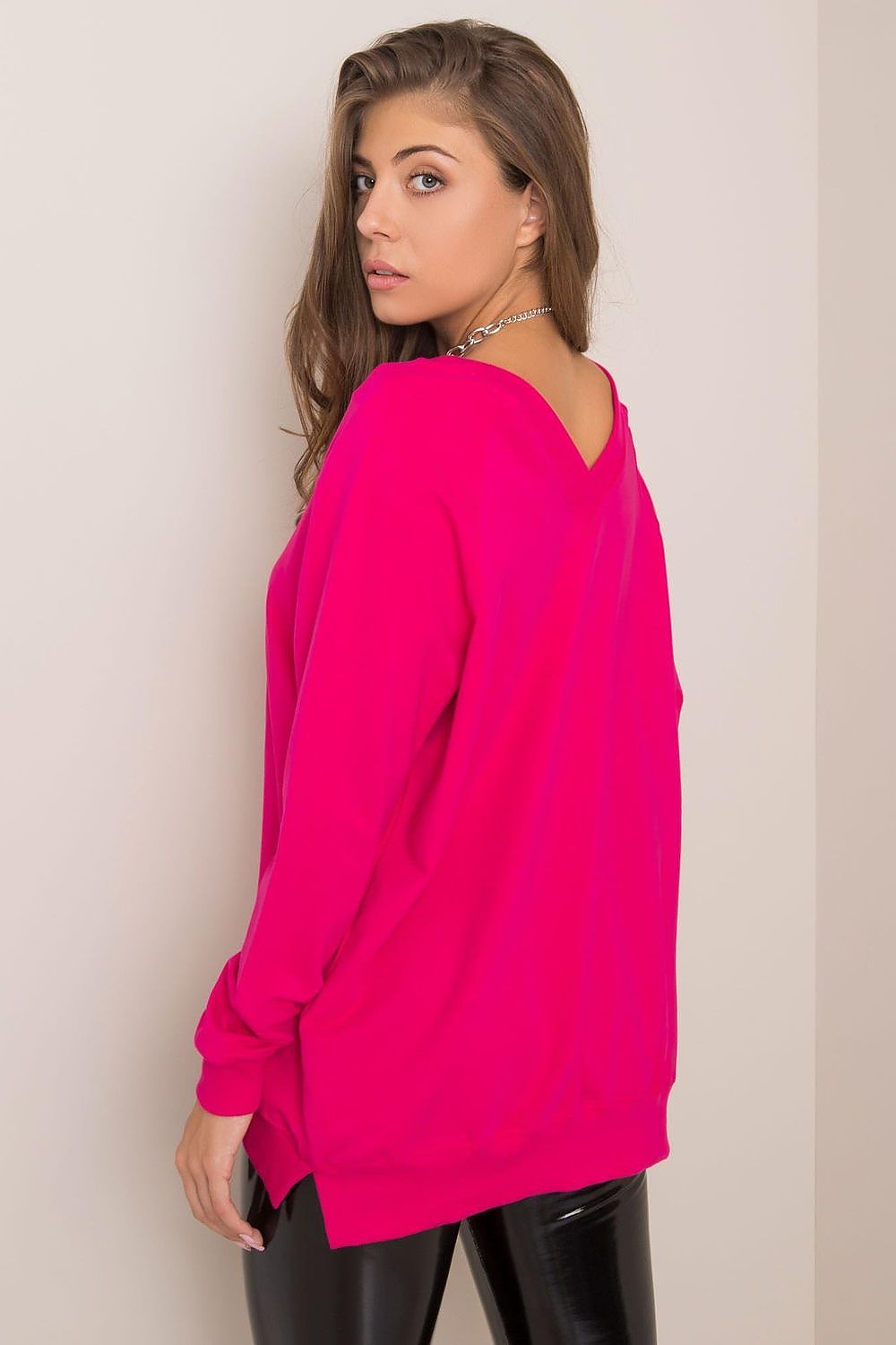 Women's Sweatshirt - Crew-Neck With Relaxed Fit