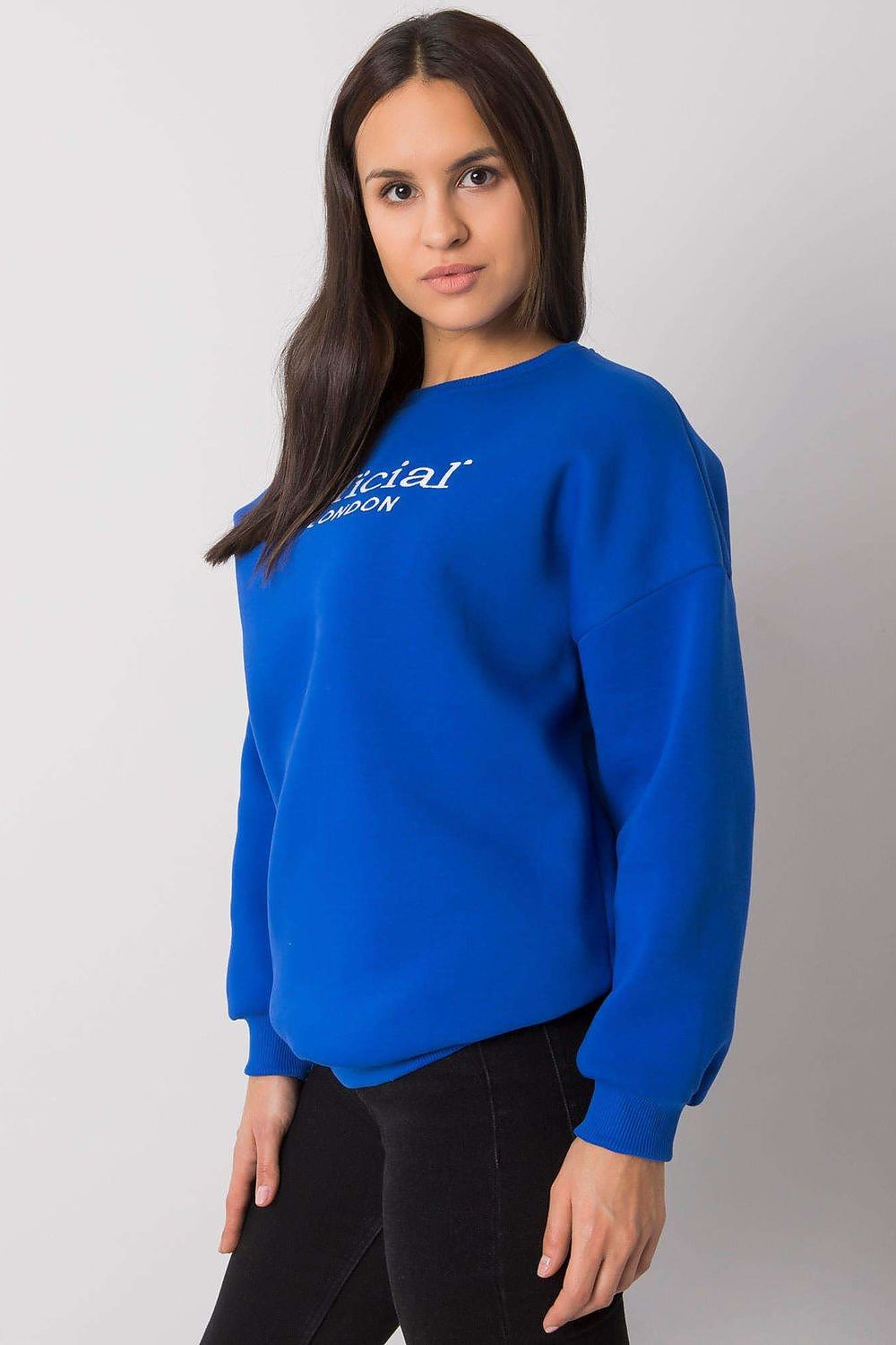 Women's Sweatshirt - Crew-Neck With Relaxed Fit