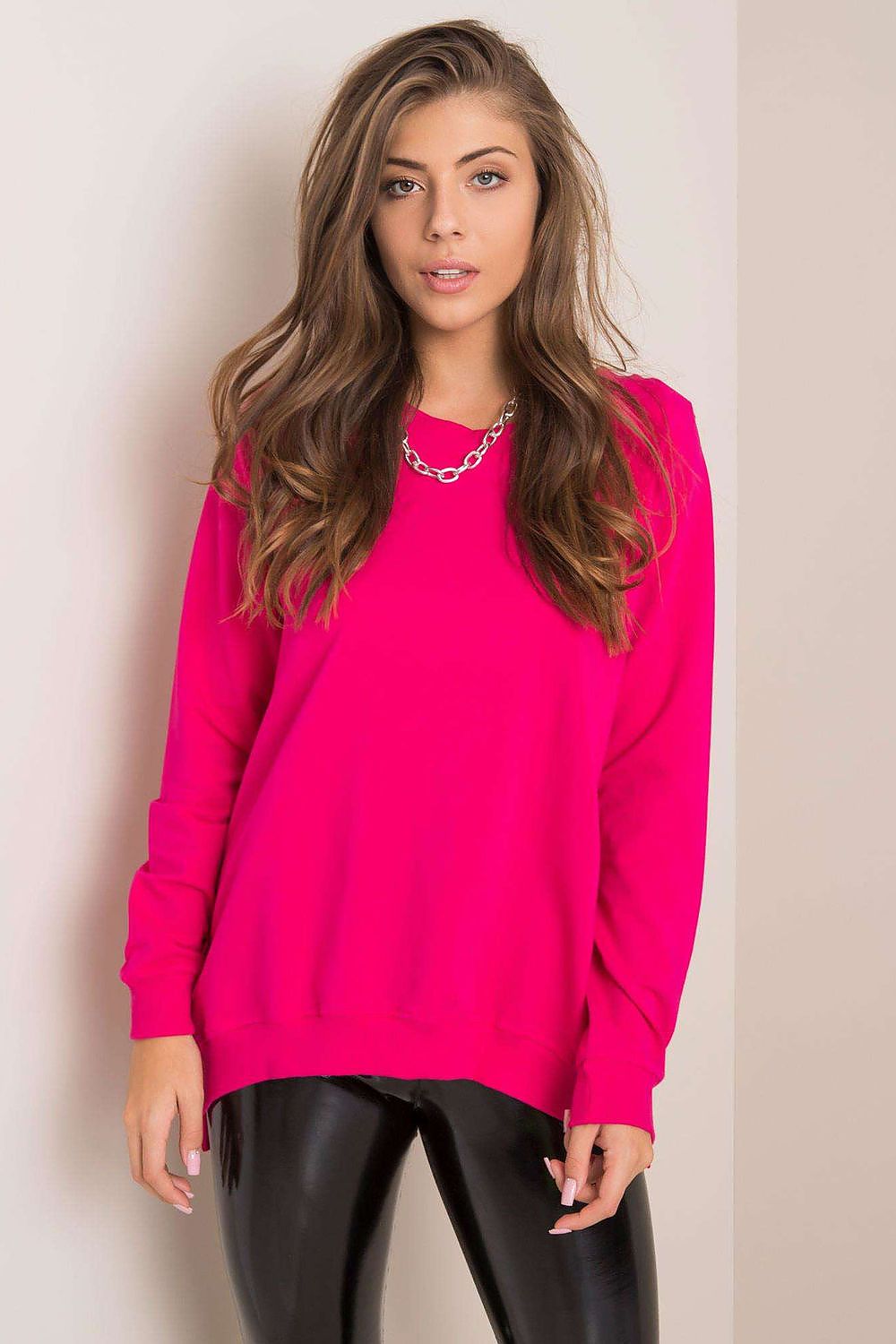 Women's Sweatshirt - Crew-Neck With Relaxed Fit