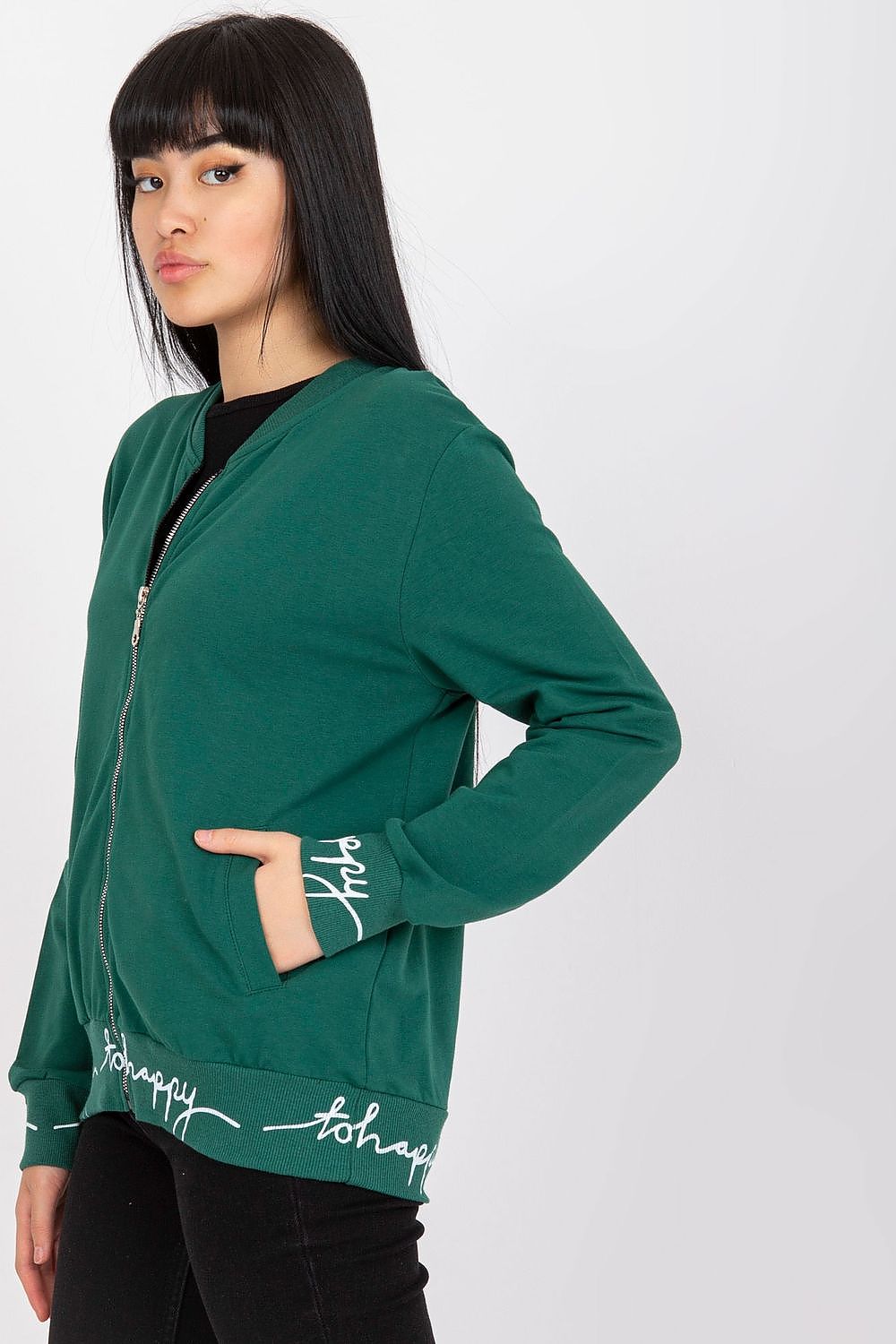 Women's Sweatshirt - Crew-neck With Regular Fit