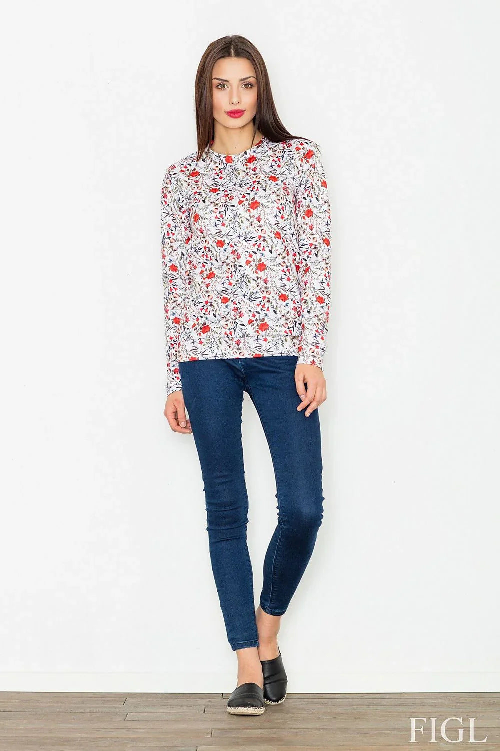 Women's Sweatshirt - Crew-neck With Regular Fit