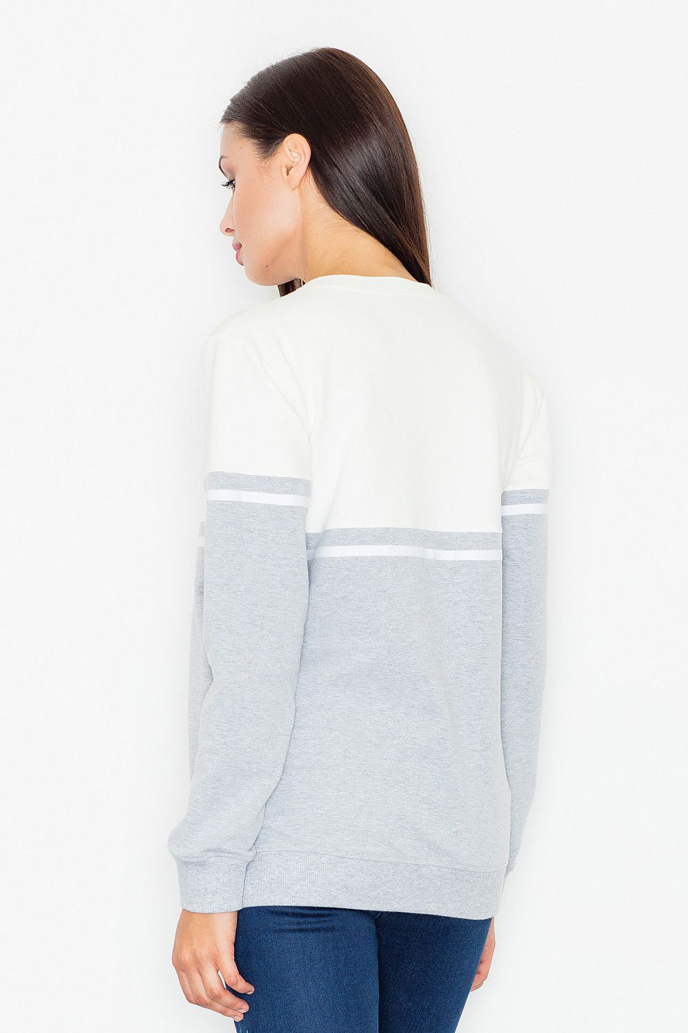 Women's Sweatshirt - Crew-neck With Regular Fit