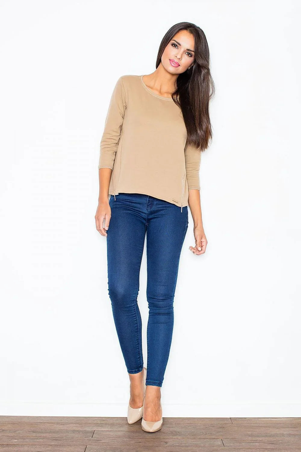 Women's Sweatshirt - Crew-neck With Regular Fit