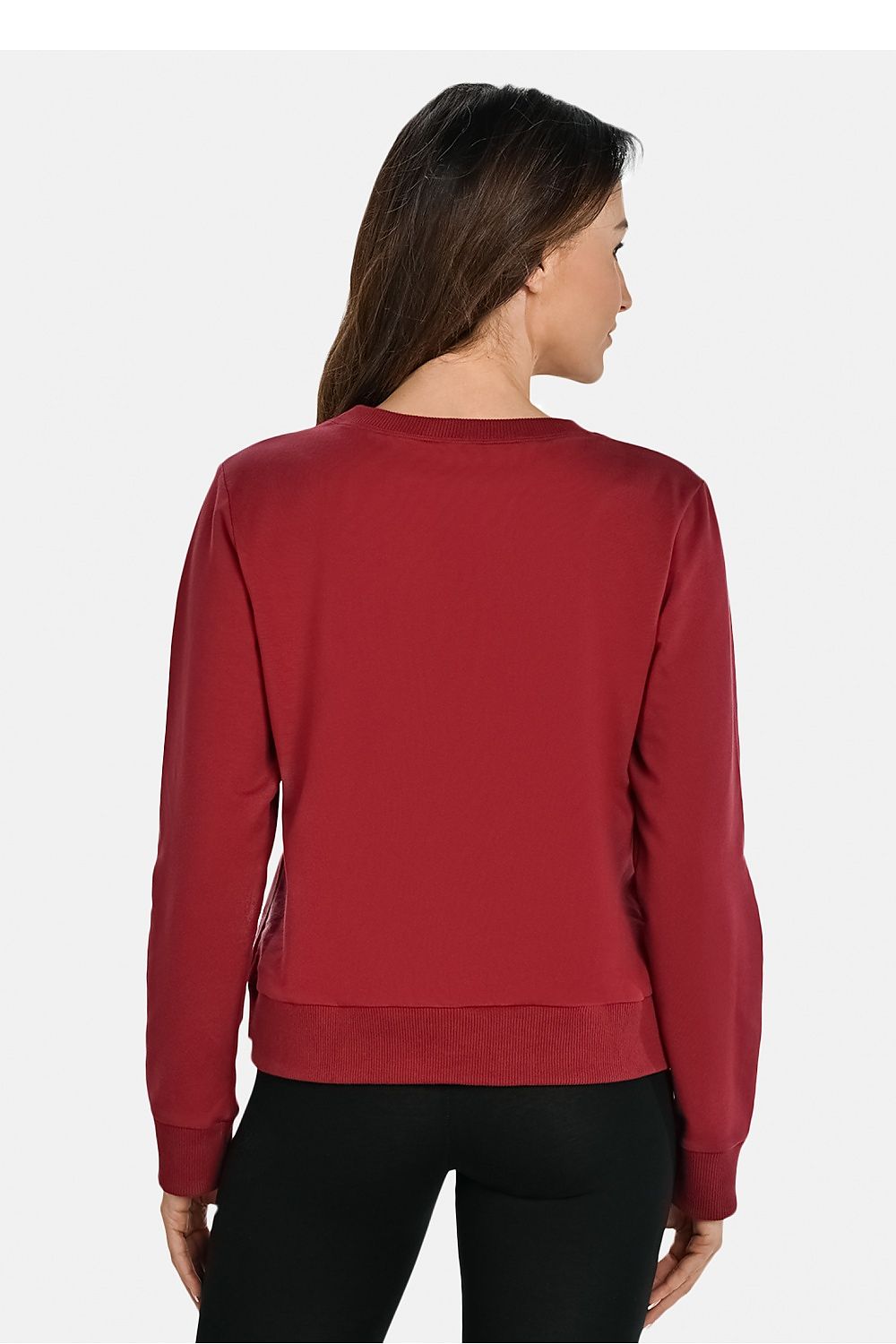 Women's Sweatshirt - Crew-neck With Regular Fit