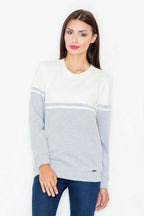 Women's Sweatshirt - Crew-neck With Regular Fit