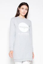 Women's Sweatshirt - Crew-neck With Regular Fit