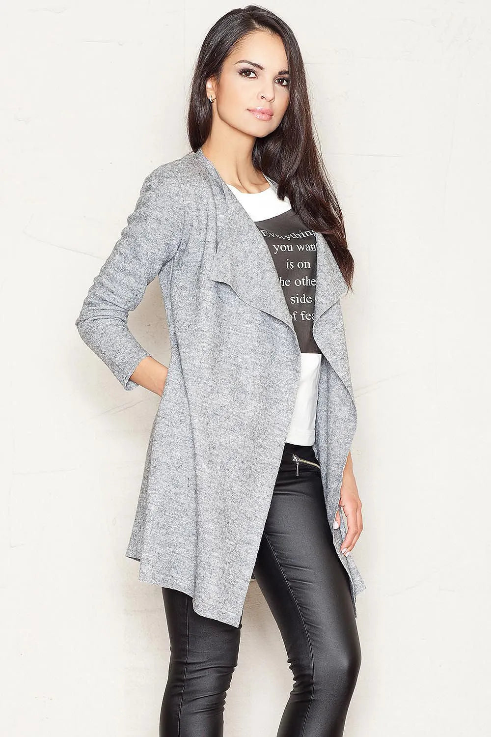 Women's Sweatshirt - V-Neck With Relaxed Fit
