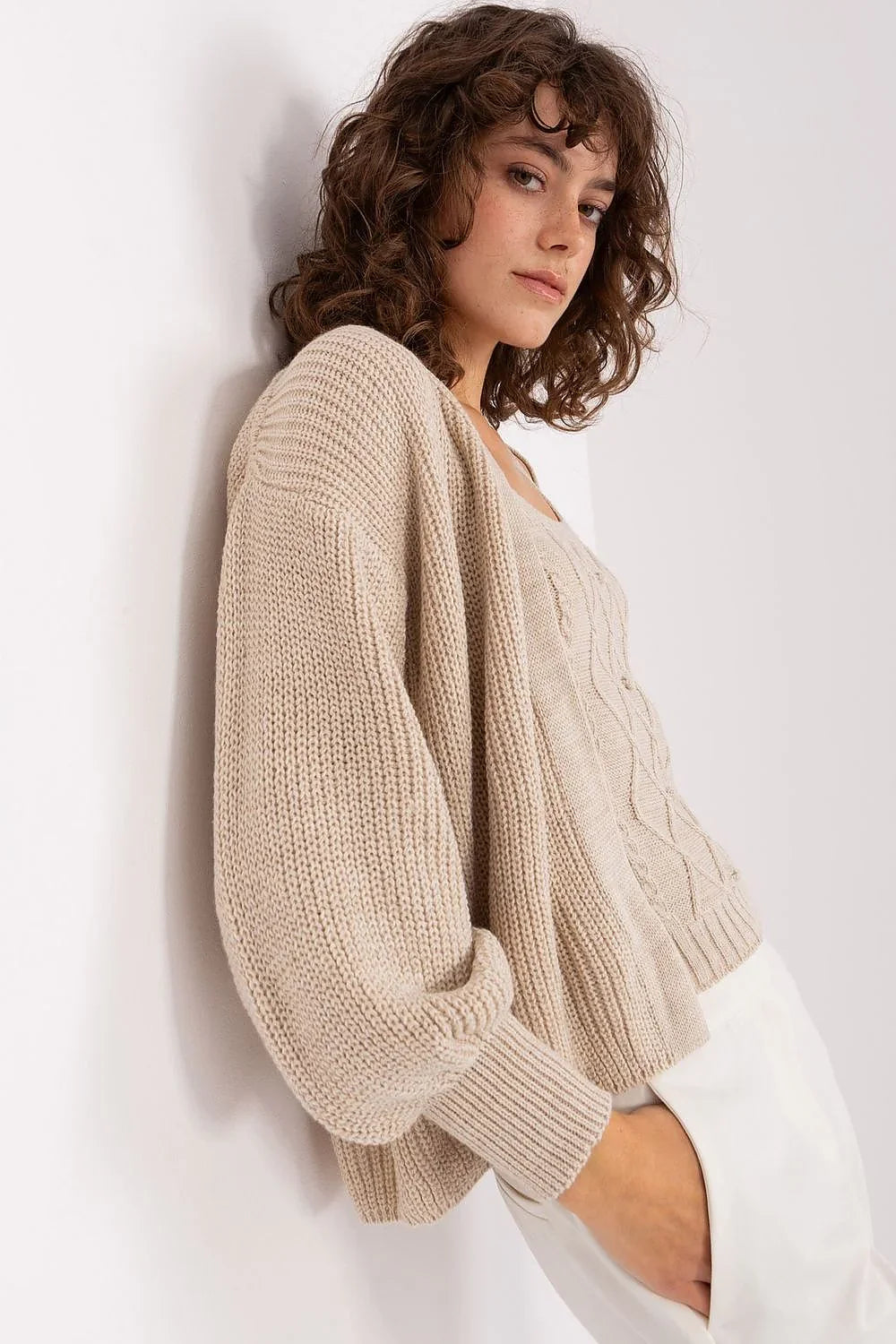 Women's Wool Blend Cardigan Sweater