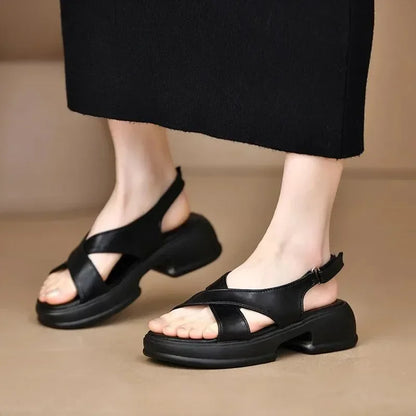 Back Strapped Women Sandals -Guocali