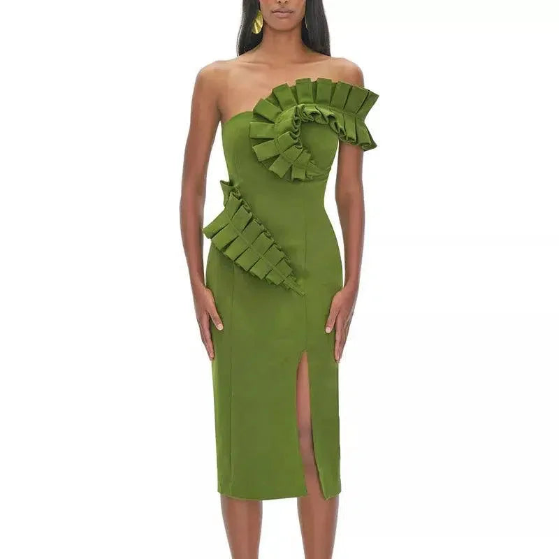 Bandage Dress - Women Bodycon Dress -Guocali