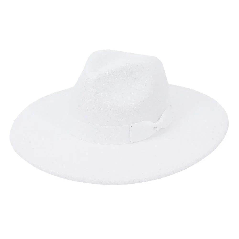 Big Wide Retro Fedora Hat -Guocali