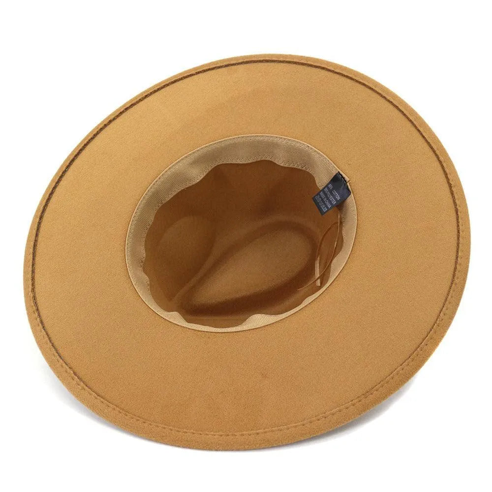 Big Wide Retro Fedora Hat -Guocali
