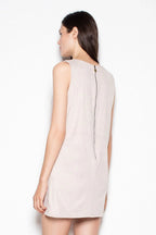 Black Sleeveless Mini Dress Lightweight Casual Fit-Day Dress-GUOCALI