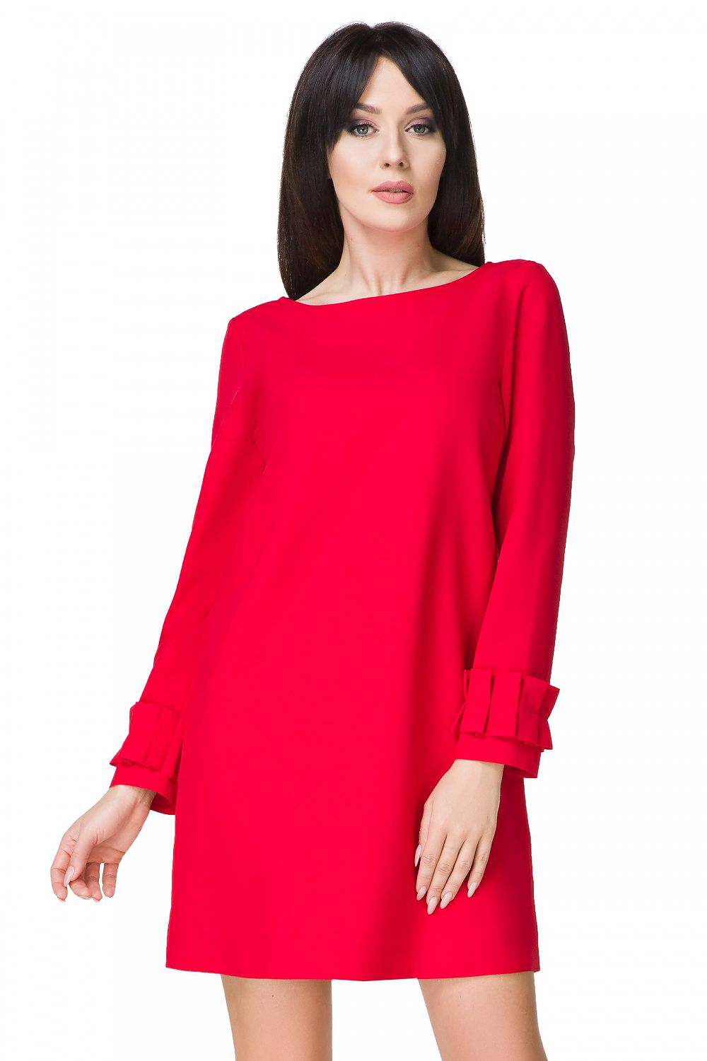 Boat Neck Mini Cocktail Dress Elegant Style-Day Dress-GUOCALI