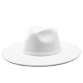 White British style fedora hat with wide brim, luxury accessory by GUOCALI Paris