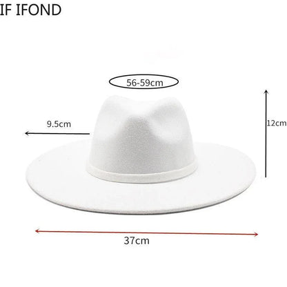 British Style Fedora Hat -Guocali