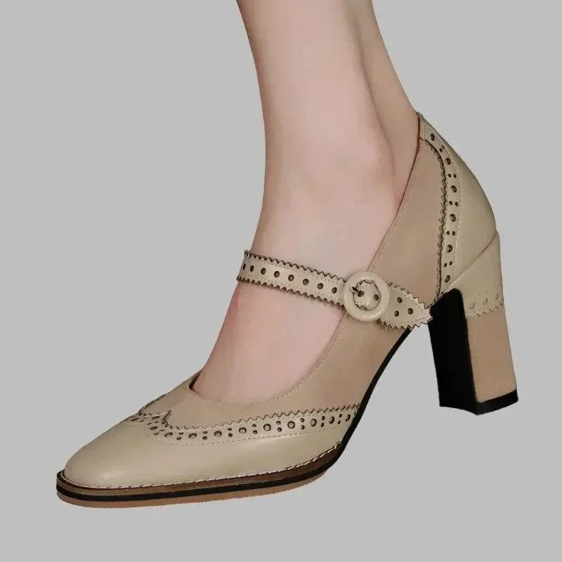 Casual Fretwork Pumps for Women -Guocali