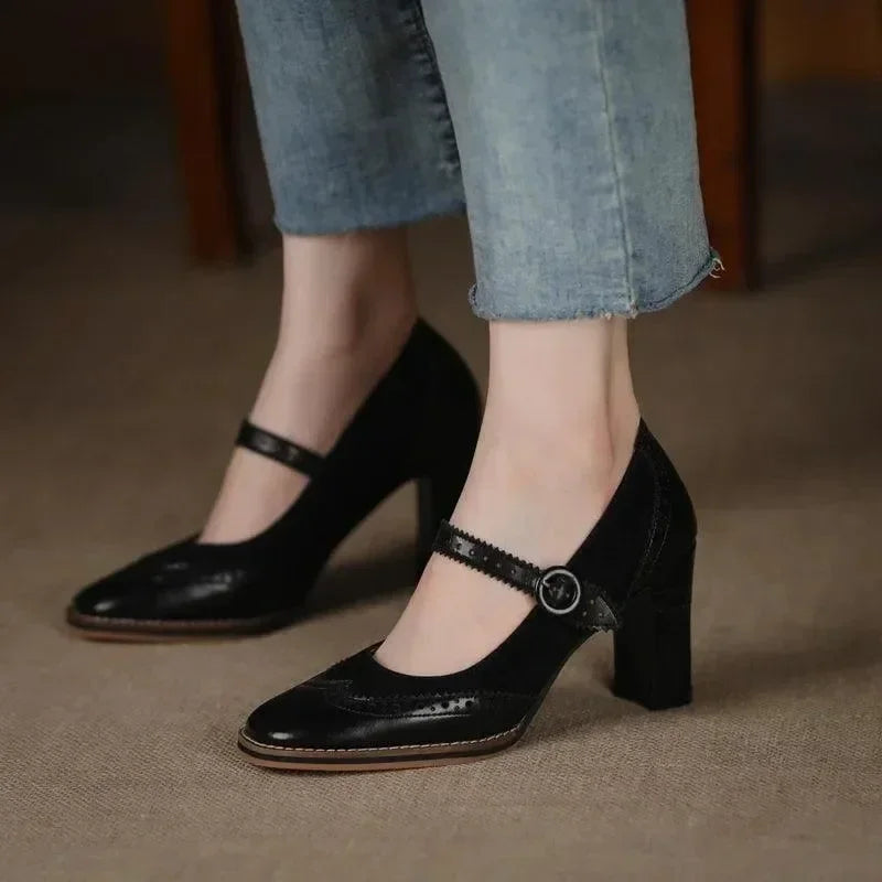 Casual Fretwork Pumps for Women -Guocali