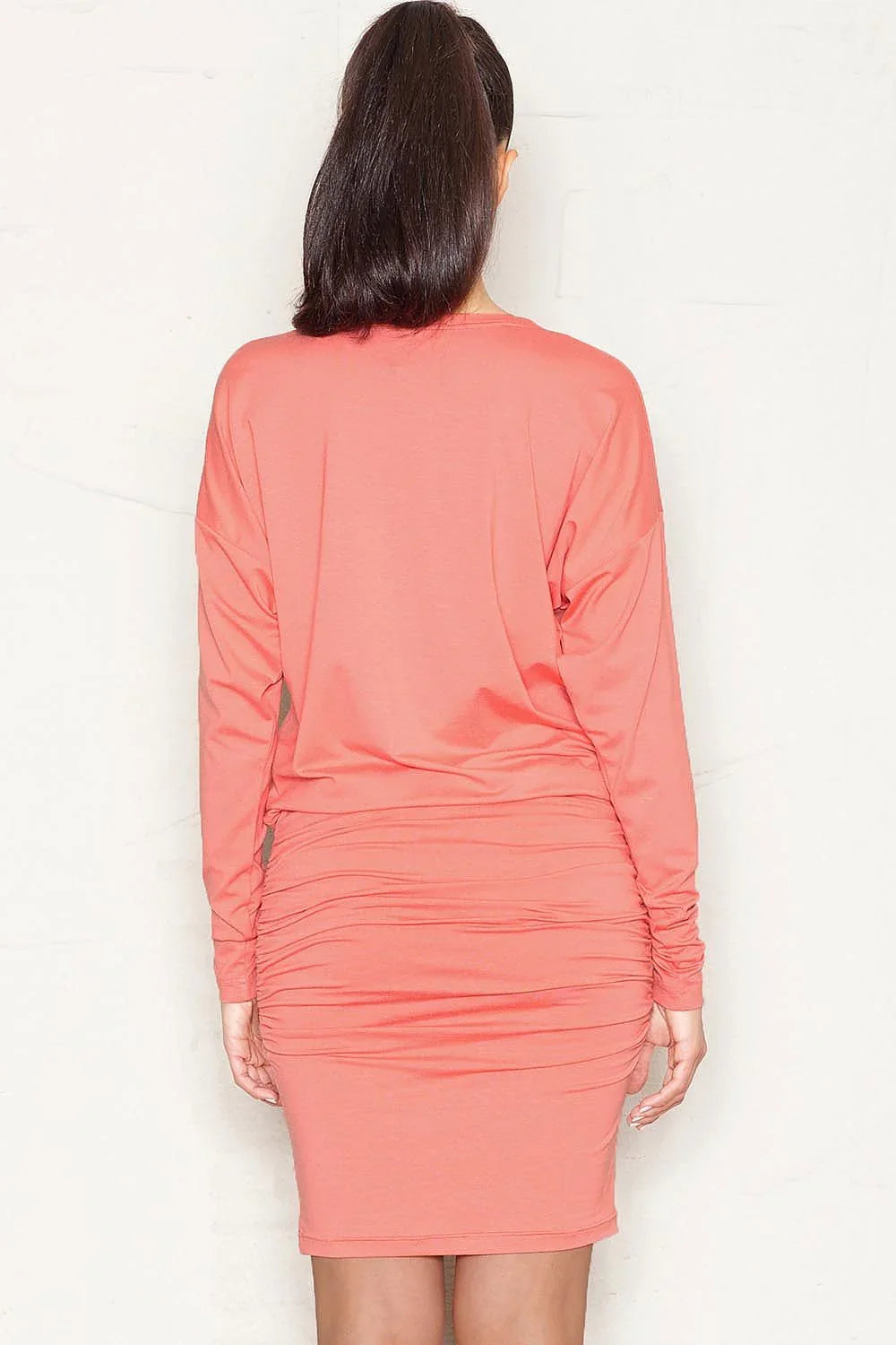 Casual Round Neck Long Sleeves Day Dress