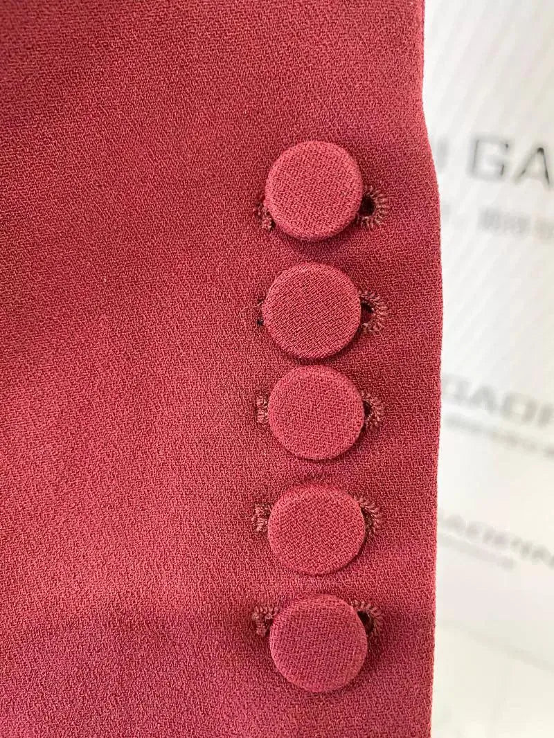 Chic, Elegant Women's Pant Suit - Solid One-Button