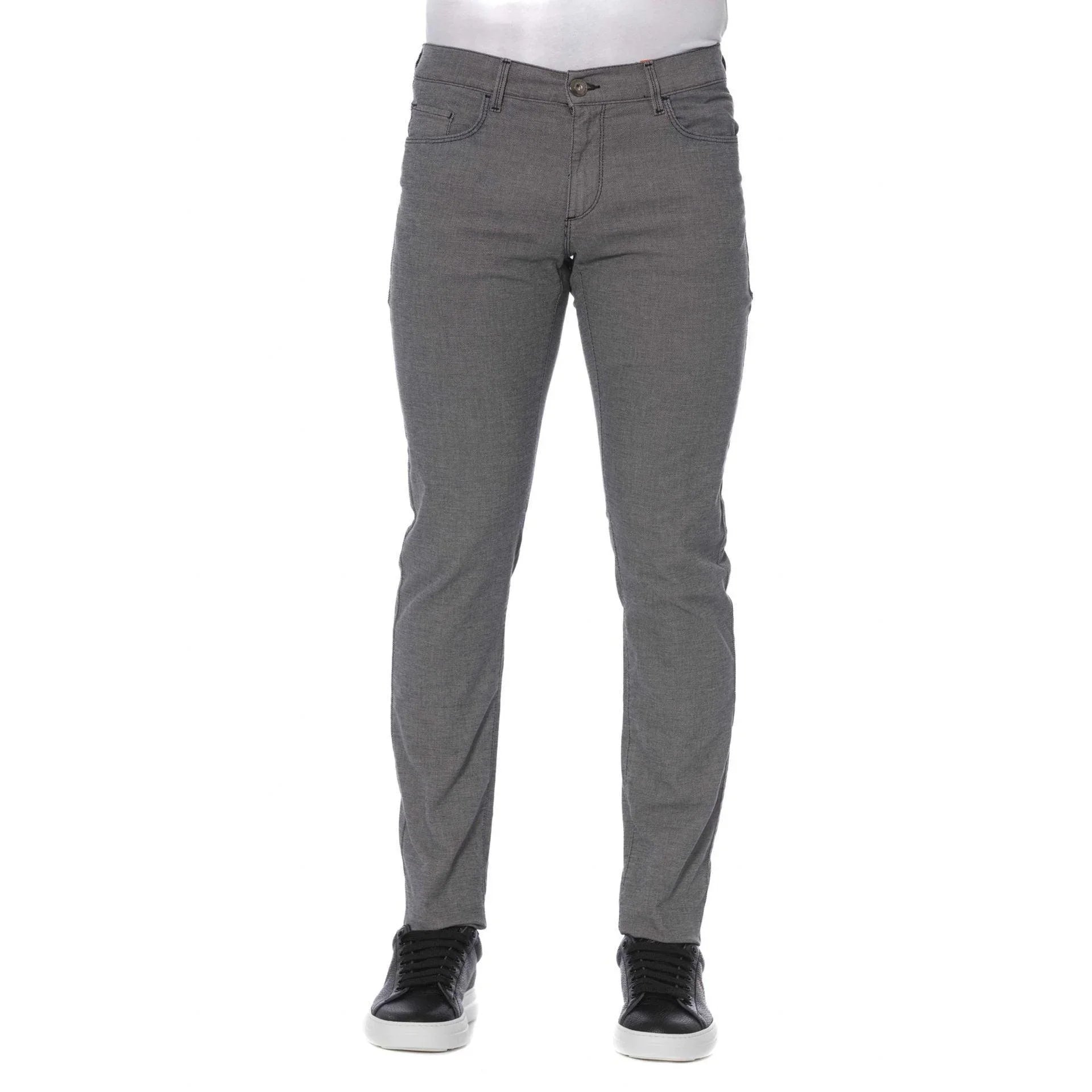 Chic Men’s Trousers – Mid Rise Tapered Leg -Guocali