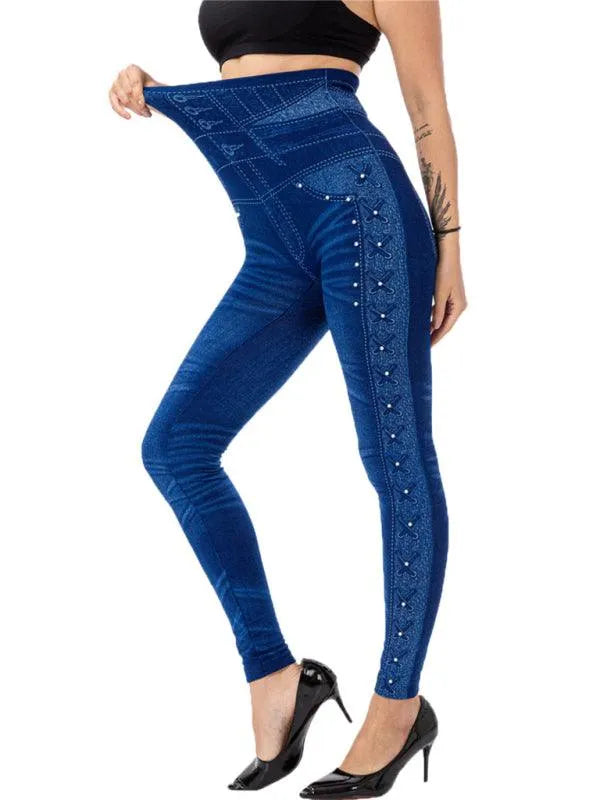 Chic Women Leggings – High-Waist Stretchable -Guocali