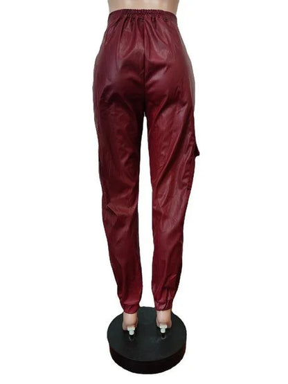 Chic Women's Cargo Pants – High-Waist Stretchable Fit -Guocali
