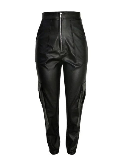 Chic Women's Cargo Pants – High-Waist Stretchable Fit -Guocali