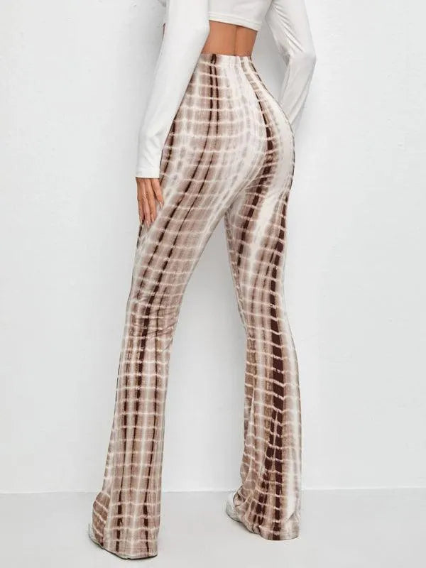 Chic Women Trousers – High-Rise Stretch Fit -Guocali