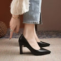 Classic Heel Women Pumps Pointed Toe -Guocali