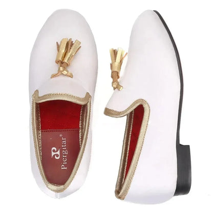 Cozy Cotton Insole Kids' Loafers -Guocali