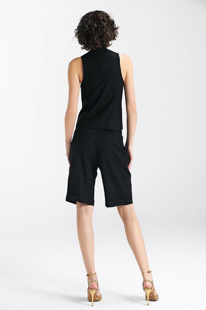 Women Suit Vest - Breathable - Sleeveless Black