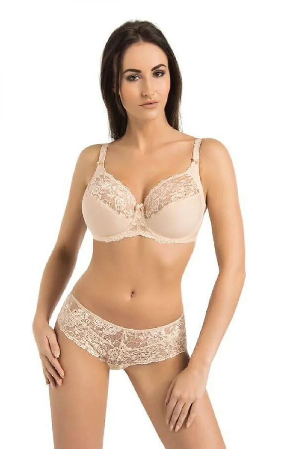 Women Wide Strap Full Coverage Underwire Bra