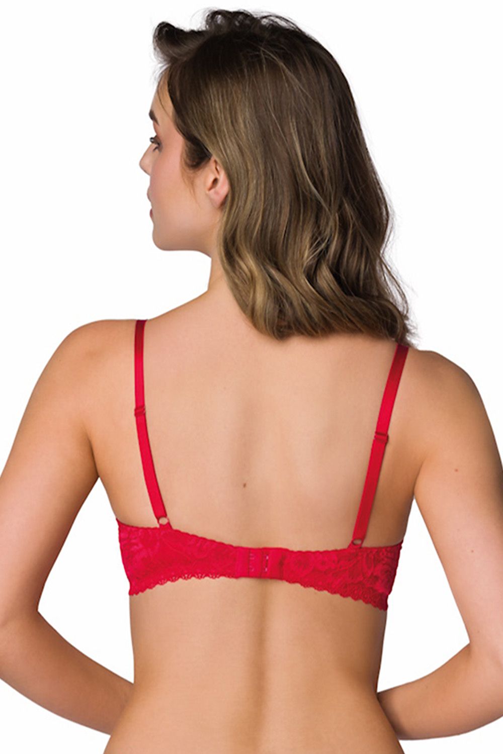 Plunge Bra Lace Push Up-Women Bra-GUOCALI