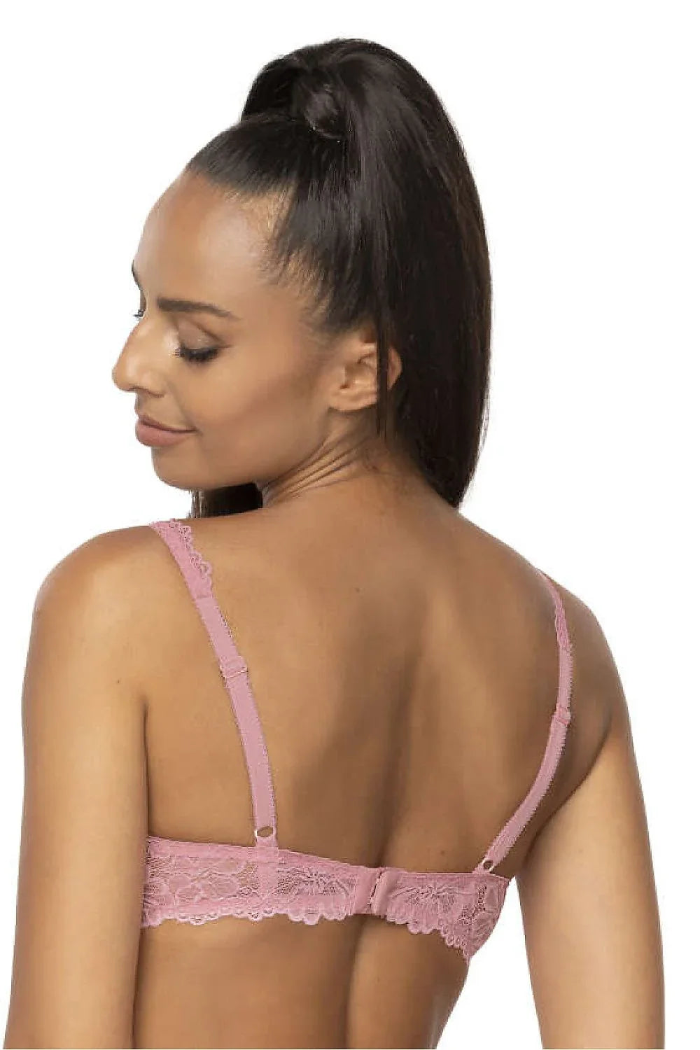Women Demi Lace Underwire Padded Bra