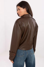 Women's Cropped Coat - With Lining Chic, Elegant, Casual