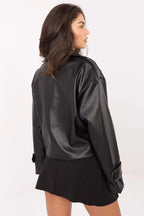 Women's Cropped Coat - With Lining Chic, Elegant, Casual