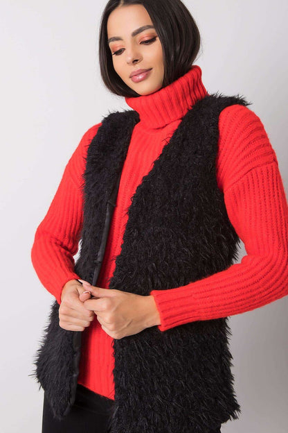 Women Suit Vest - Lightweight - Sleeveless Black