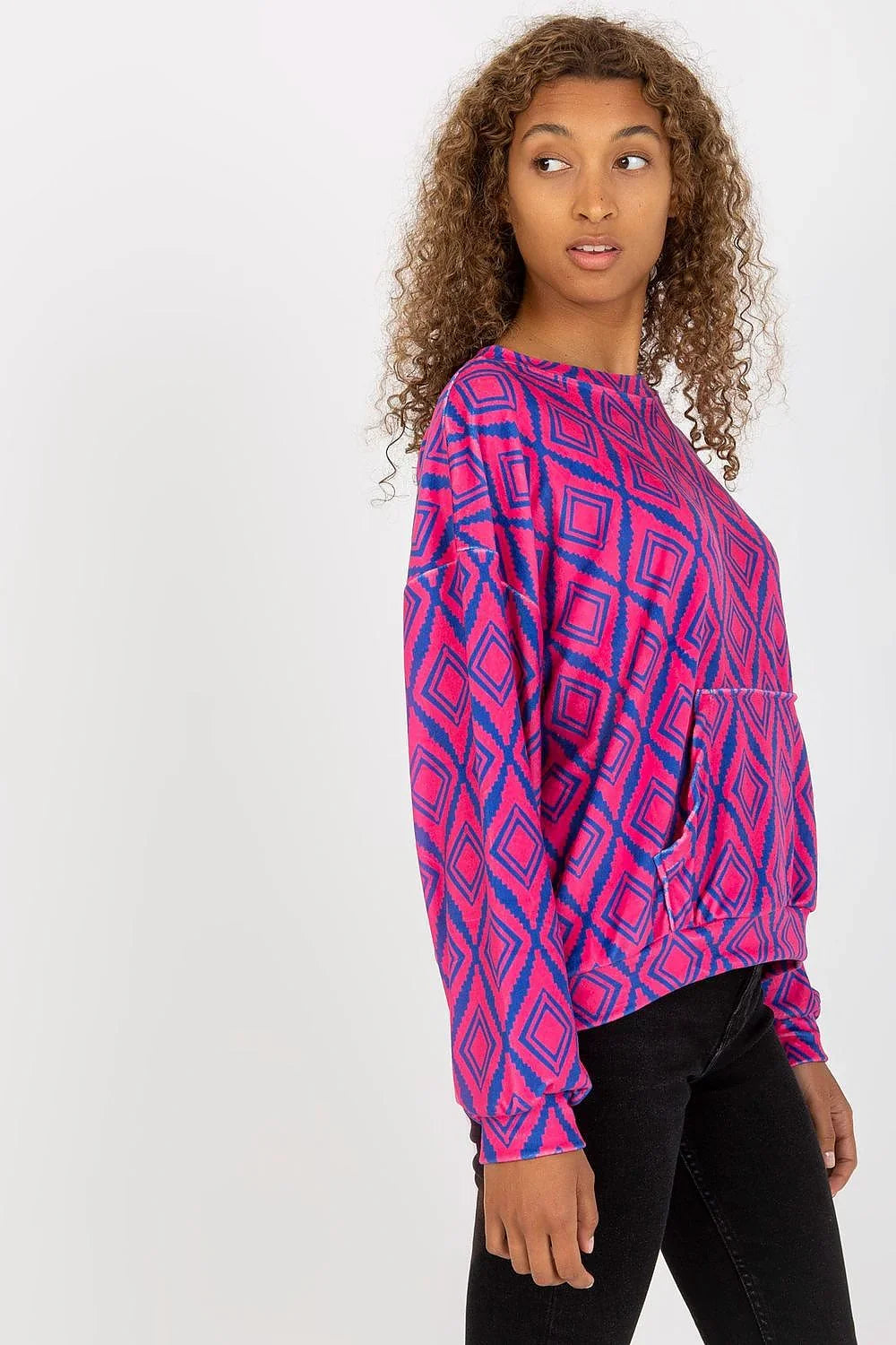 Women's Sweatshirt - Crew-Neck With Regular Fit